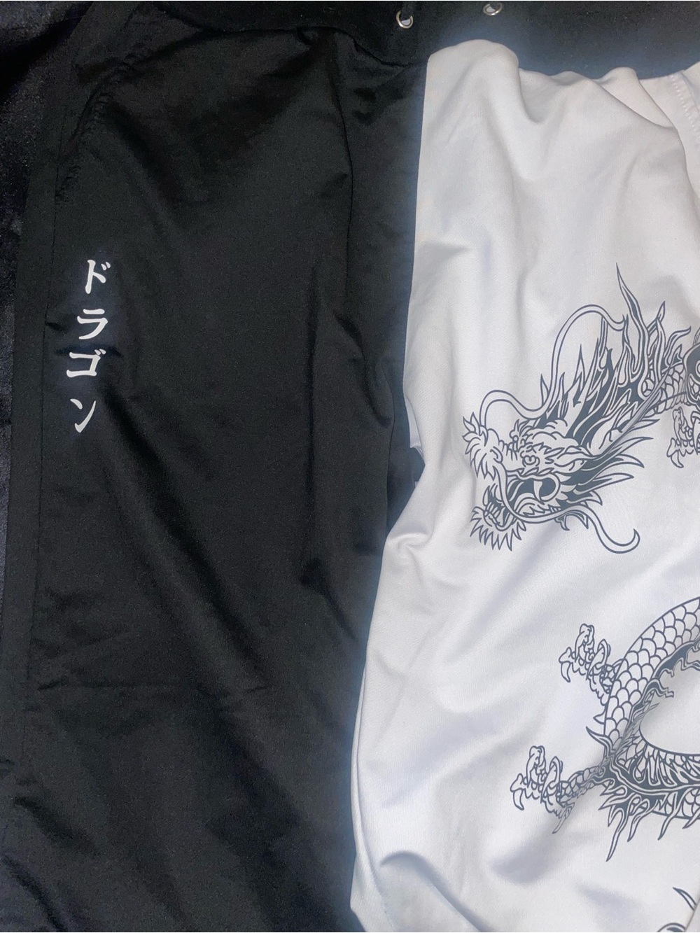 Black & White Dragon Graphic Men’s pants